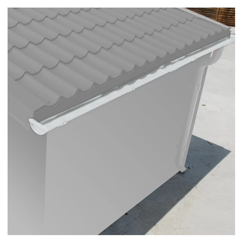 Kit Gouttières Blanc - Pack Prêt à La Pose Pour Abri Grosfillex 19,87m² 6 Kit Gouttières Blanc - Pack Prêt à La Pose Pour Abri Grosfillex 19,87m² – Image 4