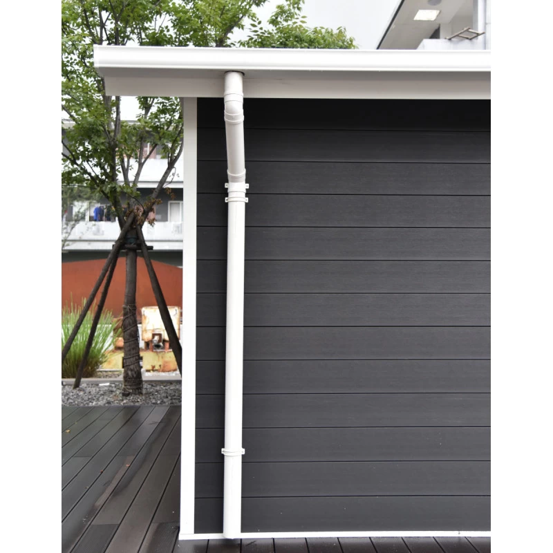 Kit Gouttières Blanc - Pack Prêt à La Pose Pour Abri PREMIUM Woodlife Garden Double Pentes Longueur 3m 4 Kit Gouttières Blanc - Pack Prêt à La Pose Pour Abri PREMIUM Woodlife Garden Double Pentes Longueur 3m – Image 2