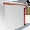 Kit Gouttières Rouge - Pack Prêt à La Pose Pour Abri Woodlife Garden 9m²+9m² Terrasse -Boutique De Jardin kit gouttieres rouge pack pret a la pose pour abri woodlife 9m9m terrasse