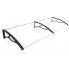 Marquise De Porte Extra Large 200x80cm En Polycarbonate 3 Mm – HABRITA -Boutique De Jardin marquise de porte extra large 200x80cm en polycarbonate 3 mm habrita