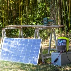 Batterie Mobile Izywatt 1000Wh + Panneau Solaire Semi-fexible 120W -Boutique De Jardin pack station denergie portative izywatt 1000wh panneau solaire semi flexible 120w 2