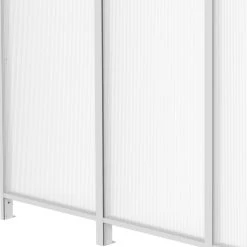 Panneau Latéral En Aluminium Et PC 4mm Pour Toit De Terrasse Blanc 2,5m X-METAL -Boutique De Jardin panneau lateral en aluminium et pc 4mm pour toit de terrasse blanc 25m x metal 2