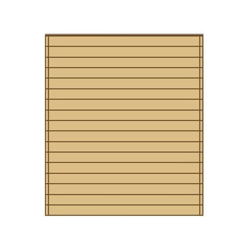 Paroi Frontale Pleine 210x245cm Pour Carport Modulable En Bois Traité Autoclave - SOLID 3 Paroi Frontale Pleine 210x245cm Pour Carport Modulable En Bois Traité Autoclave - SOLID