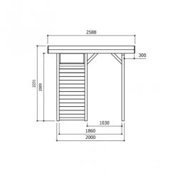 Pavillon De Jardin Regensburg 6m² En Bois Traité Autoclave Avec Panneaux Pré-montés - SOLID -Boutique De Jardin pavillon de jardin regensburg 6m en bois traite autoclave avec panneaux pre montes solid 2