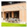 Pergola Adossée En Bois Lamellé-collé 500x300cm Cádiz – Maderland