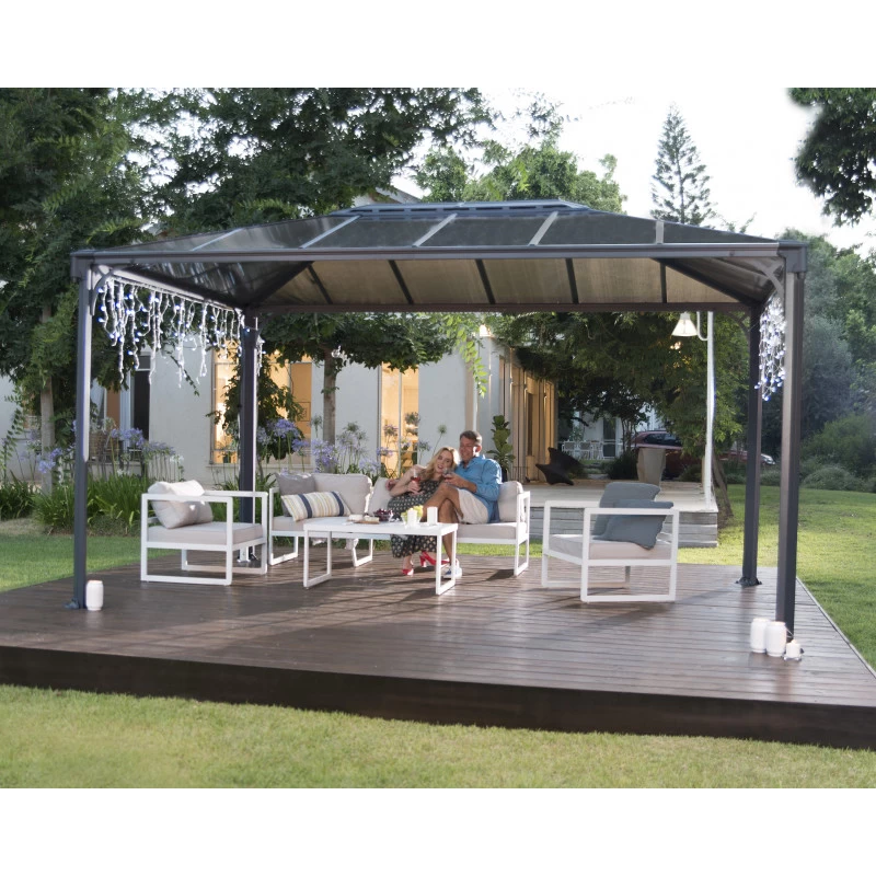 Pergola Aluminium Et Polycarbonate 430x295,5cm Martinique 4300 Palram - Canopia 8 Pergola Aluminium Et Polycarbonate 430x295,5cm Martinique 4300 Palram - Canopia – Image 6