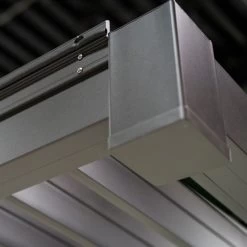 Pergola Bioclimatique Adossée En Alu Anthracite 3x5.3m Ombrea -Boutique De Jardin pergola bioclimatique adossee en alu anthracite 3x36m ombrea 4