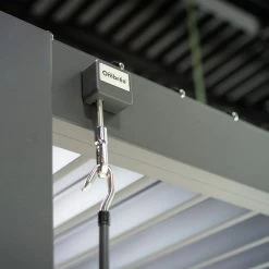 Pergola Bioclimatique Adossée En Alu Anthracite 3x5.3m Ombrea -Boutique De Jardin pergola bioclimatique adossee en alu anthracite 3x36m ombrea 5