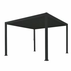 Pergola Bioclimatique Autoportante En Alu Anthracite 3x3m Ombrea 11 Pergola Bioclimatique Autoportante En Alu Anthracite 3x3m Ombrea -Boutique De Jardin pergola bioclimatique autoportante en alu anthracite 3x3m ombrea 3