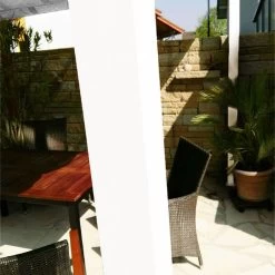 Pergola En Aluminium Blanc 350x505cm Florence – PARAGON OUTDOOR -Boutique De Jardin pergola en aluminium blanc 350x505cm florence paragon outdoor 4