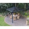 Pergola En Aluminium Et Polycarbonate 295x295cm Palermo™ 3000 - Canopia -Boutique De Jardin pergola en aluminium et polycarbonate 295x295cm palermo 3000 canopia