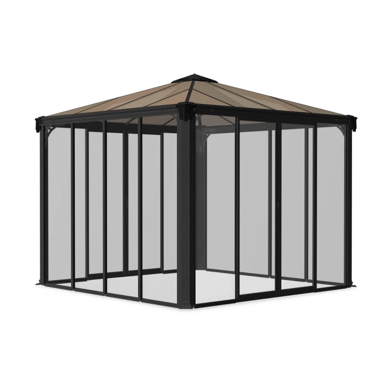Pergola Fermée En Aluminium Et Polycarbonate Ledro 3000 - Canopia 4 Pergola Fermée En Aluminium Et Polycarbonate Ledro 3000 - Canopia – Image 2