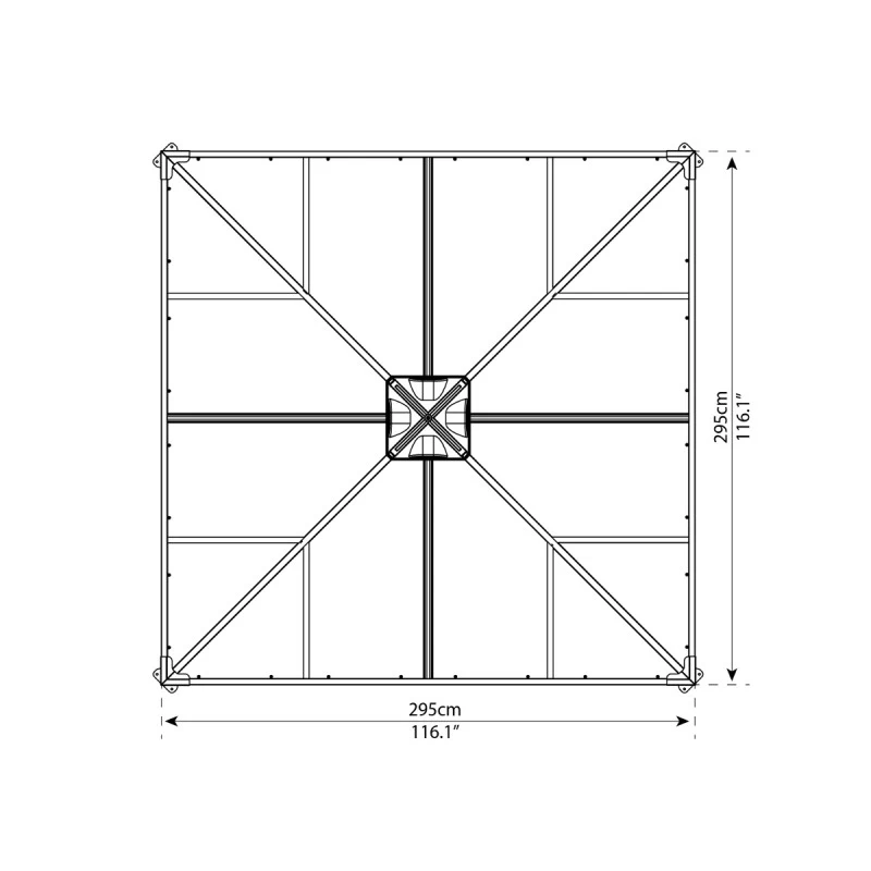 Pergola Fermée En Aluminium Et Polycarbonate Ledro 3000 - Canopia 5 Pergola Fermée En Aluminium Et Polycarbonate Ledro 3000 - Canopia – Image 3