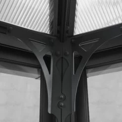 Pergola Fermée En Aluminium Et Polycarbonate Ledro 3600 - Canopia -Boutique De Jardin pergola fermee en aluminium et polycarbonate ledro 3600 canopia 5