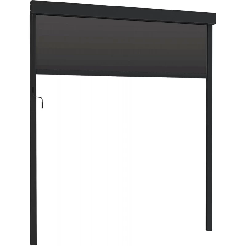 Store Avec Cadre Latéral Anthracite 270cm Pour Pergola Bioclimatique En Aluminium X-METAL 6 Store Avec Cadre Latéral Anthracite 270cm Pour Pergola Bioclimatique En Aluminium X-METAL – Image 4