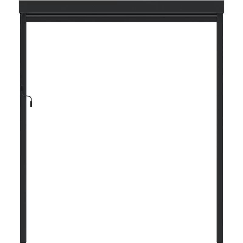 Store Avec Cadre Latéral Anthracite 270cm Pour Pergola Bioclimatique En Aluminium X-METAL 7 Store Avec Cadre Latéral Anthracite 270cm Pour Pergola Bioclimatique En Aluminium X-METAL – Image 5