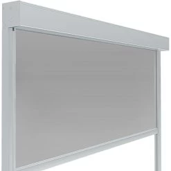 Store Avec Cadre Latéral Gris Clair 270cm Pour Pergola Bioclimatique En Aluminium X-METAL -Boutique De Jardin store avec cadre lateral gris clair 270cm pour pergola bioclimatique en aluminium x metal 2