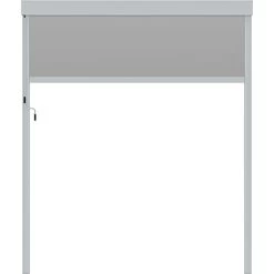 Store Avec Cadre Latéral Gris Clair 270cm Pour Pergola Bioclimatique En Aluminium X-METAL -Boutique De Jardin store avec cadre lateral gris clair 270cm pour pergola bioclimatique en aluminium x metal 3