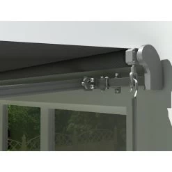 Store Banne Manuel 295x200cm EASY Toile Polyester Grise - X-METAL 10 Store Banne Manuel 295x200cm EASY Toile Polyester Grise - X-METAL -Boutique De Jardin store banne manuel 295x200cm easy toile polyester grise x metal 2