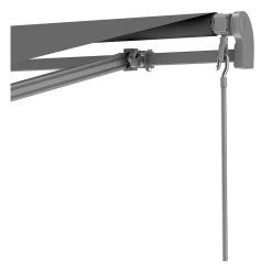 Store Banne Manuel 295x200cm EASY Toile Polyester Grise - X-METAL 12 Store Banne Manuel 295x200cm EASY Toile Polyester Grise - X-METAL -Boutique De Jardin store banne manuel 295x200cm easy toile polyester grise x metal 4