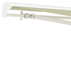 Store Banne Motorisé 350x250cm DECO Toile Polyester Beige - X-METAL -Boutique De Jardin store banne motorise 350x250cm deco toile polyester beige x metal 4