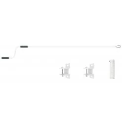 Store Banne Motorisé 350x250cm EASY Toile Polyester Beige - X-METAL -Boutique De Jardin store banne motorise 350x250cm easy toile polyester beige x metal 2