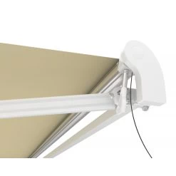 Store Banne Motorisé 395x300cm EASY Toile Polyester Beige - X-METAL -Boutique De Jardin store banne motorise 395x300cm easy toile polyester beige x metal 5