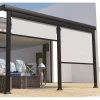 Store Brise-soleil Frontal 2m En Textilène Gris Perle Pour Pergola Adossée Athezza - Couleurs Du Monde 2 Store Brise-soleil Frontal 2m En Textilène Gris Perle Pour Pergola Adossée Athezza - Couleurs Du Monde -Boutique De Jardin store brise soleil frontal 2m en textilene gris perle pour pergola adossee athezza couleurs du monde