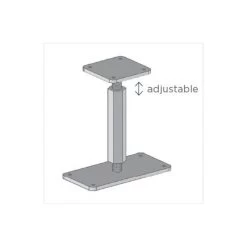 Support Réglable - S5515 Pour Pavillons Et Carports Solid