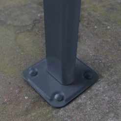 Toit De Terrasse 224x448cm En Aluminium Gris Et Polycarbonate 6mm SIERRA - Canopia By Palram -Boutique De Jardin toit de terrasse 224x448cm en aluminium gris et polycarbonate 6mm sierra palram 1 5