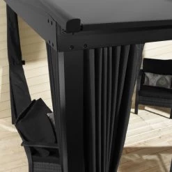 Tonnelle Adossée St. Barth 363x248cm En Aluminium Et Polycarbonate 8mm - SOJAG 9 Tonnelle Adossée St. Barth 363x248cm En Aluminium Et Polycarbonate 8mm - SOJAG -Boutique De Jardin tonnelle adossee st barth 363x248cm en aluminium et polycarbonate 8mm sojag 2