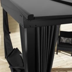 Tonnelle Adossée St. Barth 484x363cm En Aluminium Et Polycarbonate 8mm - SOJAG -Boutique De Jardin tonnelle adossee st barth 484x363cm en aluminium et polycarbonate 8mm sojag 2