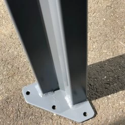 Tonnelle Couv’Terrasse® E Store 3x3m En Aluminium Laqué Gris Et Polycarbonate 8mm - Chalet Et Jardin -Boutique De Jardin tonnelle couvterrasse e store 3x3m en aluminium laque gris et polycarbonate 8mm chalet et jardin 2