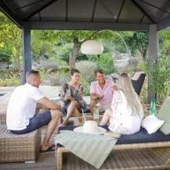 Tonnelle Dallas 6100 En Aluminium Et Polycarbonate Isolant Avec éclairage – Palram - Canopia 11 Tonnelle Dallas 6100 En Aluminium Et Polycarbonate Isolant Avec éclairage – Palram - Canopia -Boutique De Jardin tonnelle dallas 6100 en aluminium et polycarbonate isolant avec eclairage palram 3