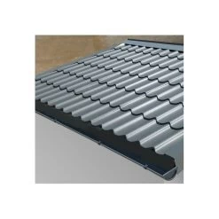 Tuiles Métalliques Anthracites - Pack Prêt à La Pose Pour Abri Woodlife Garden 9m²