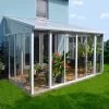 Véranda 300x425cm En Alu Blanc Et Polycarbonate 8mm Sanremo - Palram - Canopia -Boutique De Jardin veranda 300x425cm en alu blanc et polycarbonate 8mm sanremo