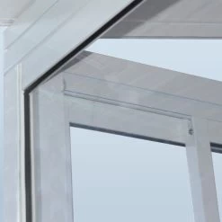 Véranda 300x305cm En Aluminium Blanc Et Polycarbonate 8mm Sanremo - Canopia By Palram -Boutique De Jardin veranda 300x425cm en aluminium blanc et polycarbonate 8mm sanremo palram canopia 4