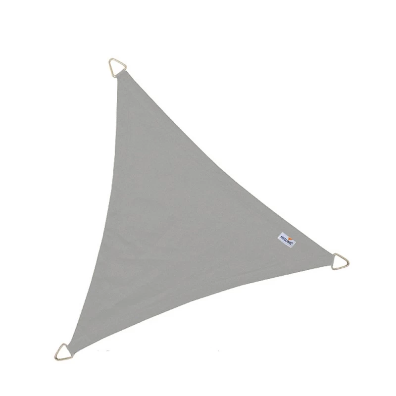 Voile D'ombrage Triangle Dreamsail 500x500x500cm Gris Imperméable - NESLING 4 Voile D'ombrage Triangle Dreamsail 500x500x500cm Gris Imperméable - NESLING – Image 2